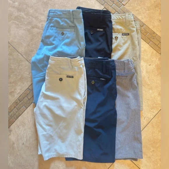 6 Pair Boy's O'Neill Hybrid Shorts - Picture 2 of 4